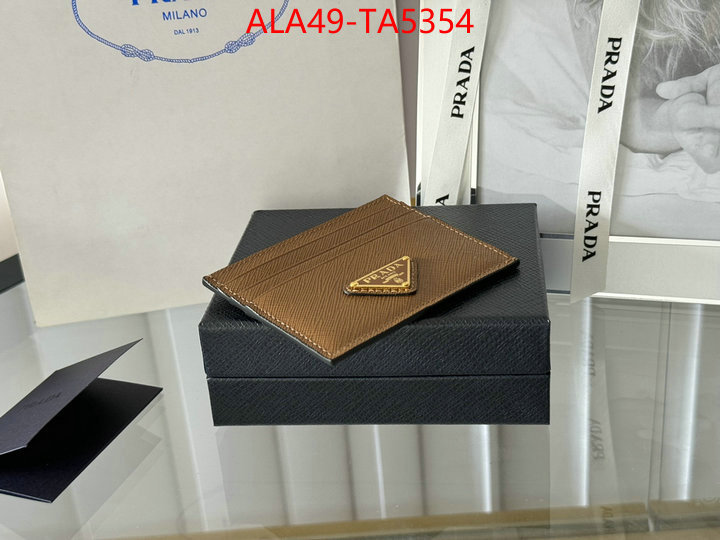 Prada Bags(TOP)-Wallet where to buy the best replica ID: TA5354 $: 49USD,