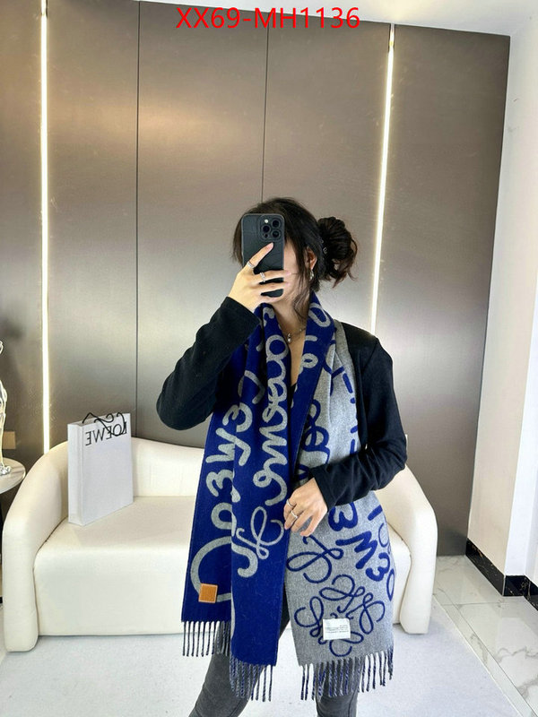 Scarf-Loewe brand designer replica ID: MH1136 $: 69USD