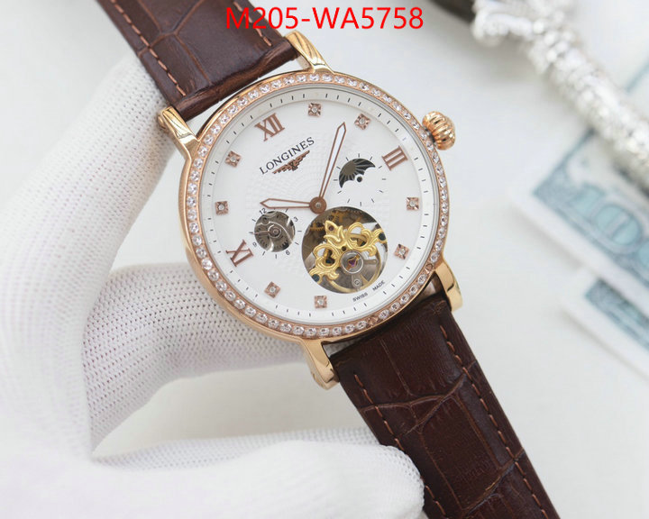 Watch(TOP)-Longines 1:1 clone ID: WA5758 $: 205USD