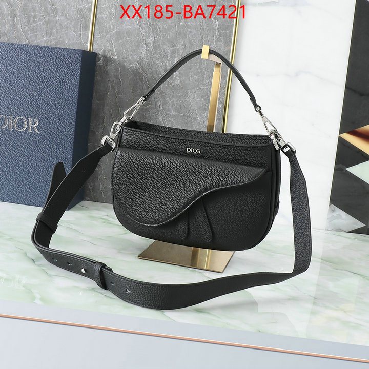 Dior Bags(TOP)-Saddle- luxury 7 star replica ID: BA7421 $: 185USD,