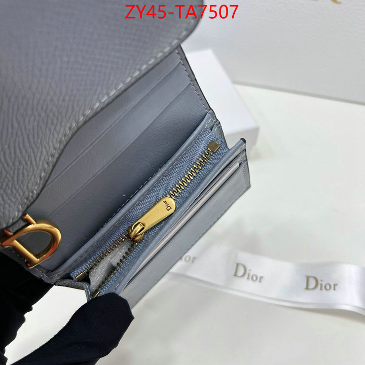 Dior Bags(4A)-Wallet- is it illegal to buy dupe ID: TA7507 $: 45USD,