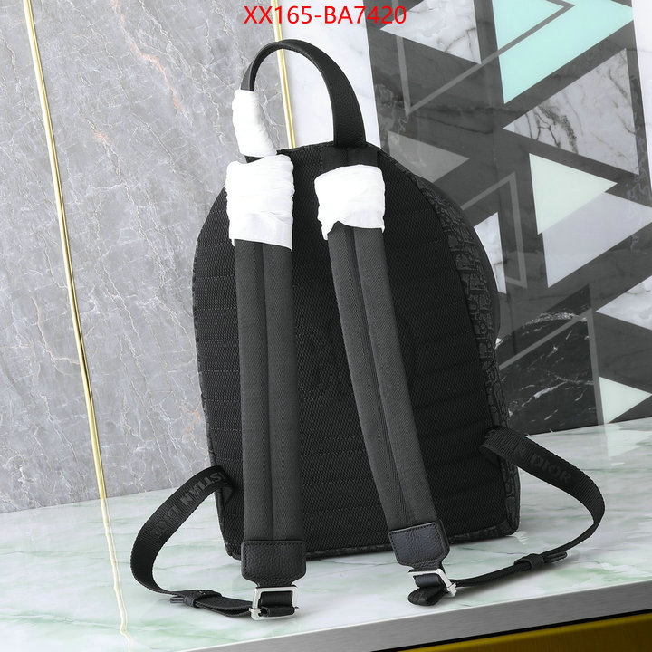 Dior Bags(TOP)-Backpack- buy 2024 replica ID: BA7420 $: 165USD,