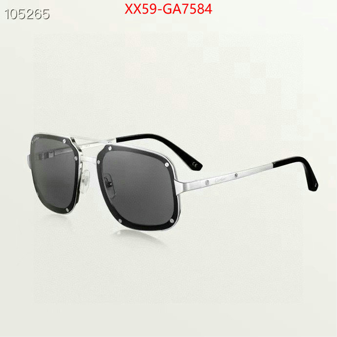 Glasses-Cartier luxury ID: GA7584 $: 59USD