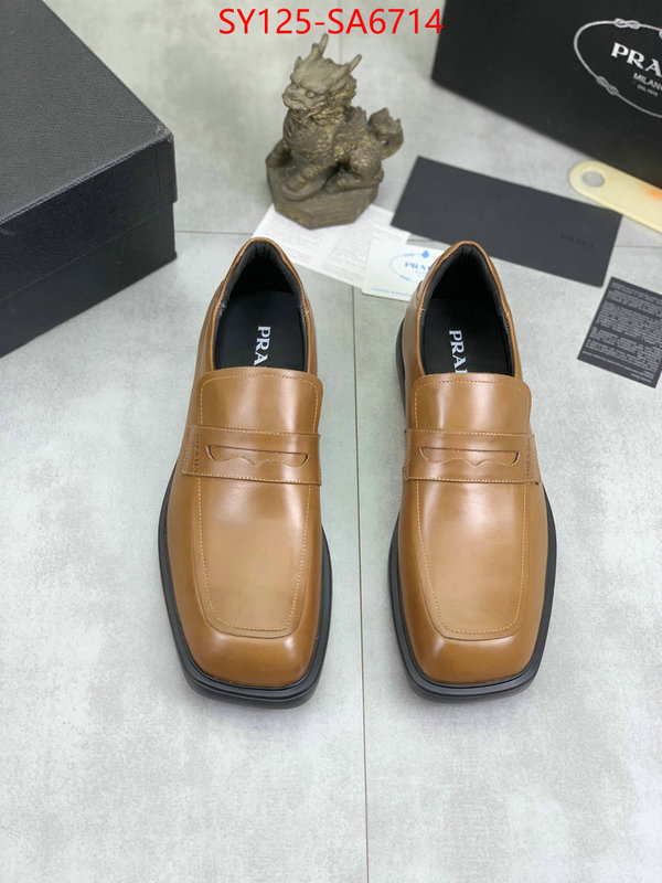 Men shoes-Prada fake cheap best online ID: SA6714 $: 125USD