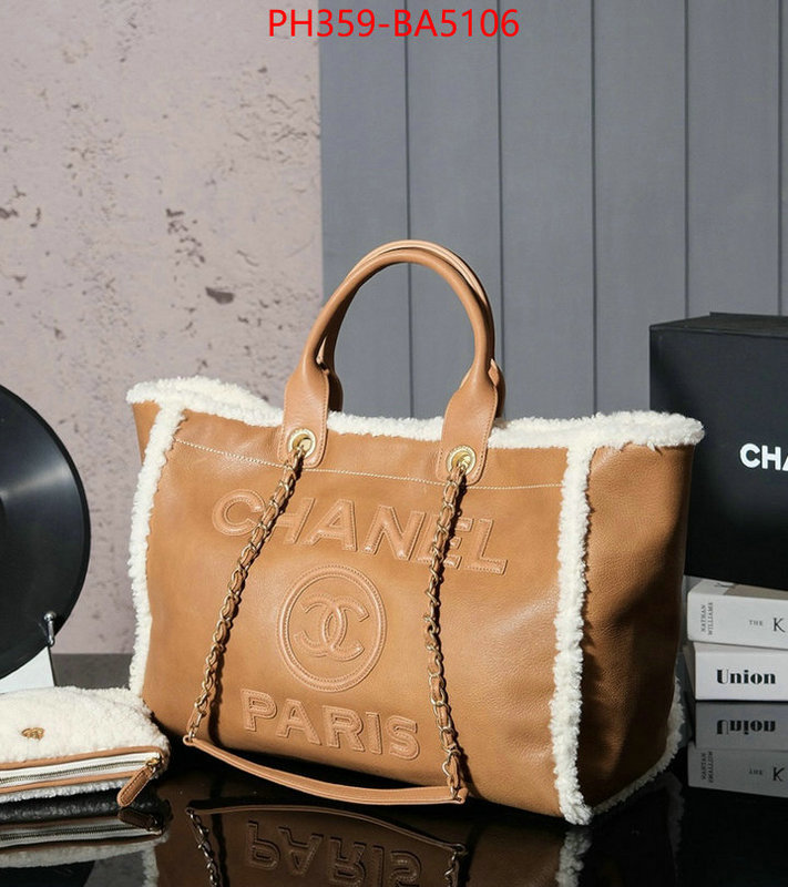 Chanel Bags(TOP)-Handbag- first copy ID: BA5106 $: 359USD,