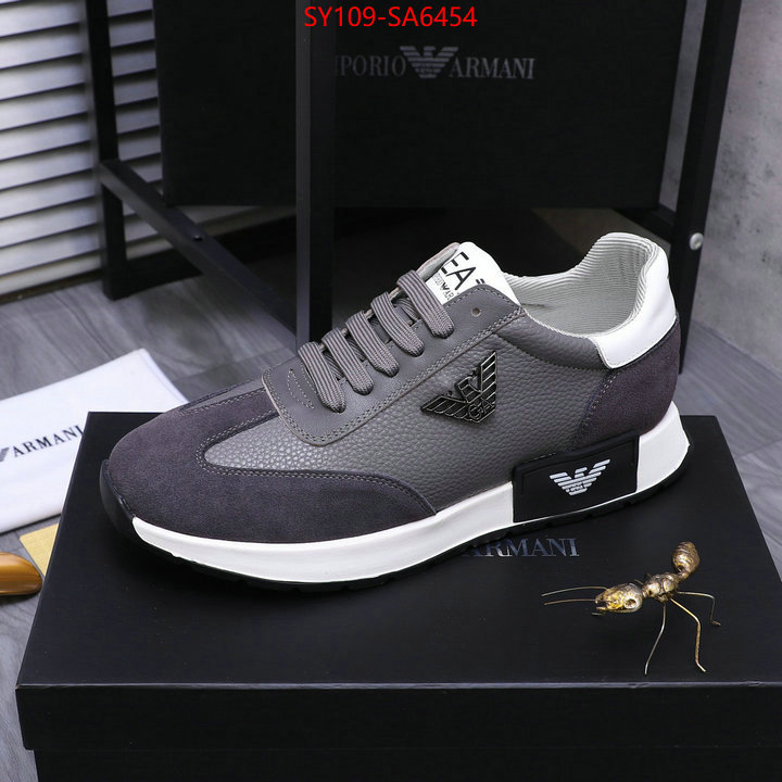 Men shoes-Armani top 1:1 replica ID: SA6454 $: 109USD