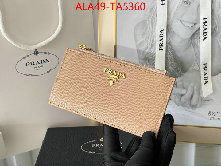 Prada Bags(TOP)-Wallet are you looking for ID: TA5360 $: 49USD,