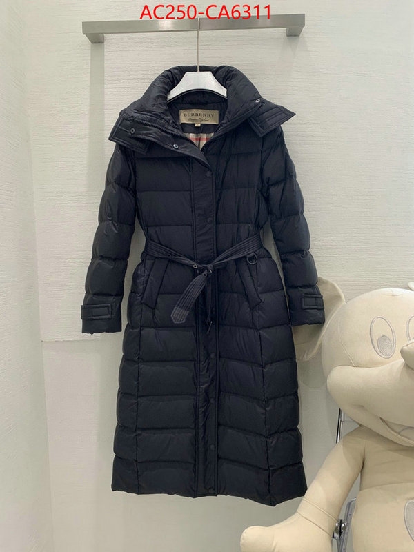 Down jacket Women-Burberry outlet 1:1 replica ID: CA6311 $: 250USD