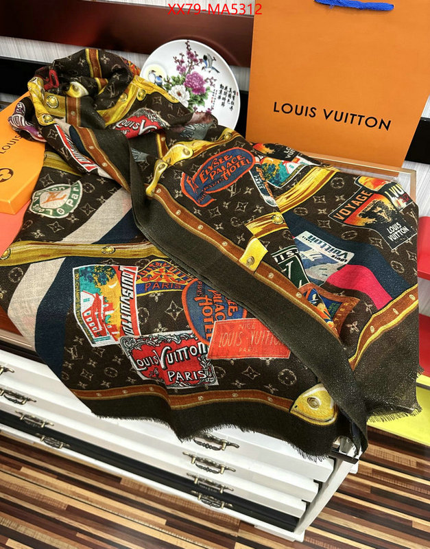 Scarf-LV high quality 1:1 replica ID: MA5312 $: 79USD