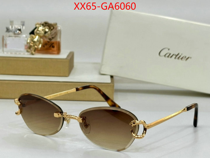 Glasses-Cartier cheap ID: GA6060 $: 65USD