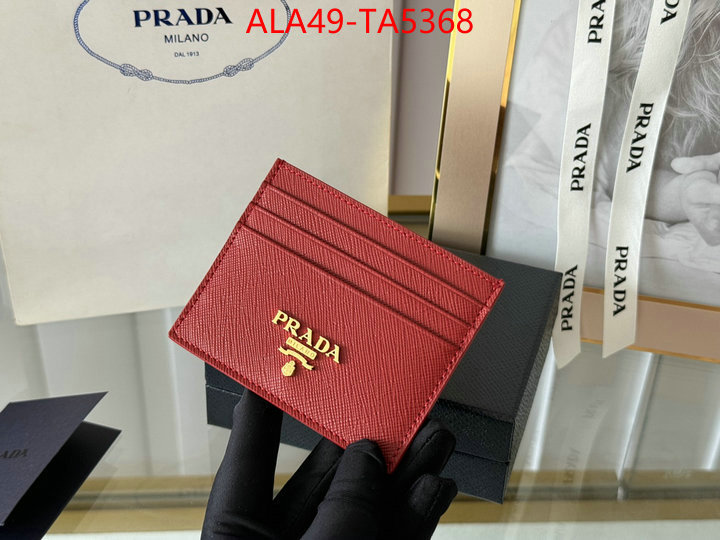 Prada Bags(TOP)-Wallet high quality replica ID: TA5368 $: 49USD,