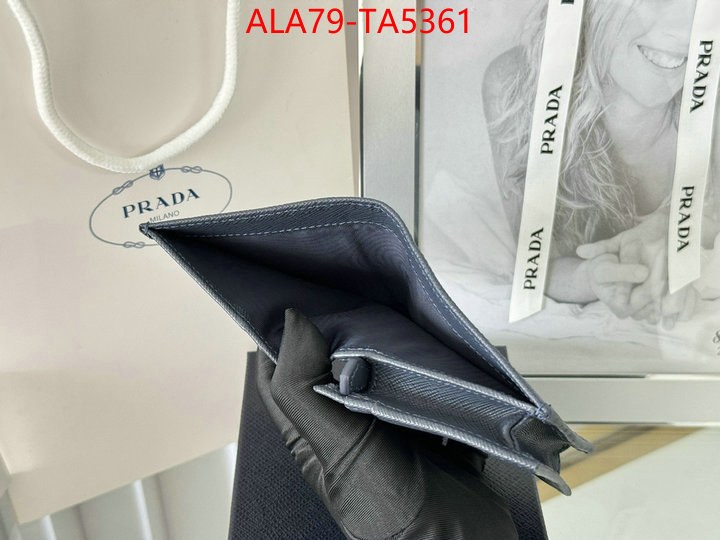 Prada Bags(TOP)-Wallet is it illegal to buy dupe ID: TA5361 $: 79USD,