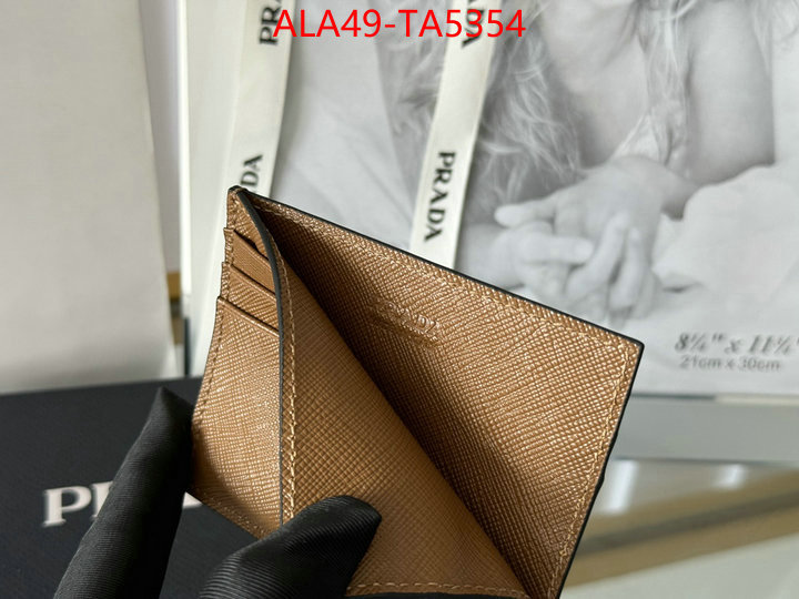 Prada Bags(TOP)-Wallet where to buy the best replica ID: TA5354 $: 49USD,