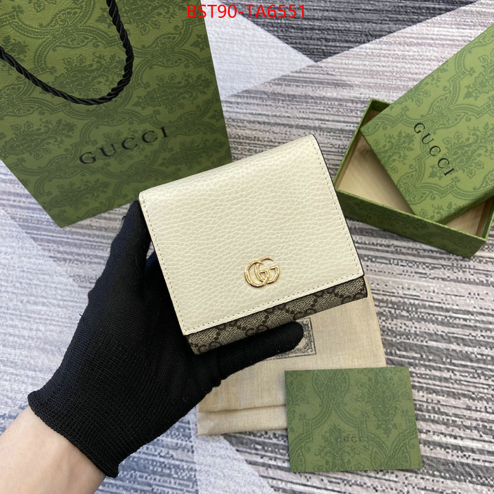 Gucci Bags(TOP)-Wallet- replica 1:1 high quality ID: TA6551 $: 90USD,