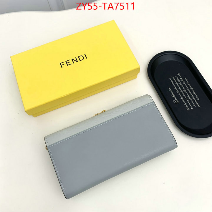 Fendi Bags(4A)-Wallet- the highest quality fake ID: TA7511 $: 55USD,