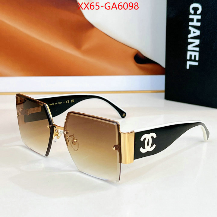 Glasses-Chanel supplier in china ID: GA6098 $: 65USD