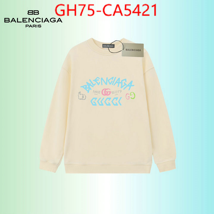 Clothing-Balenciaga high quality ID: CA5421 $: 75USD