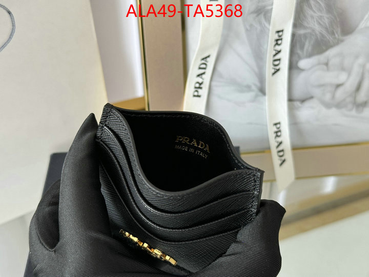 Prada Bags(TOP)-Wallet high quality replica ID: TA5368 $: 49USD,