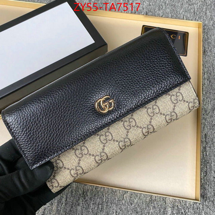 Gucci Bags(4A)-Wallet- how to find designer replica ID: TA7517 $: 55USD,