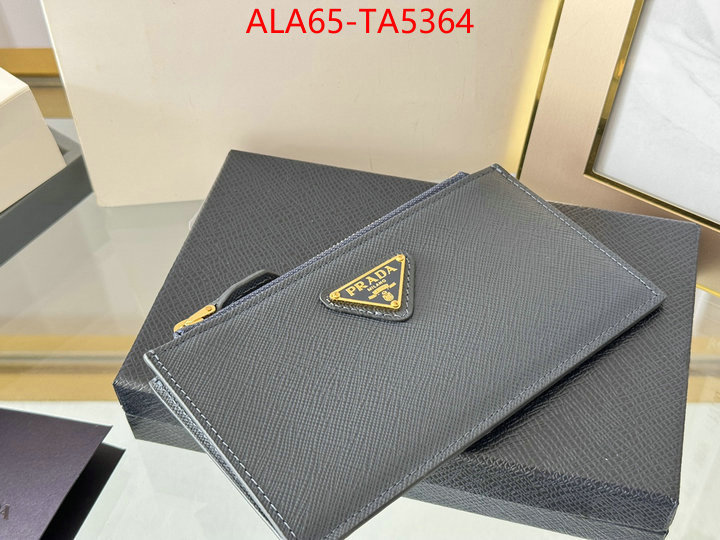 Prada Bags(TOP)-Wallet designer fake ID: TA5364 $: 65USD,