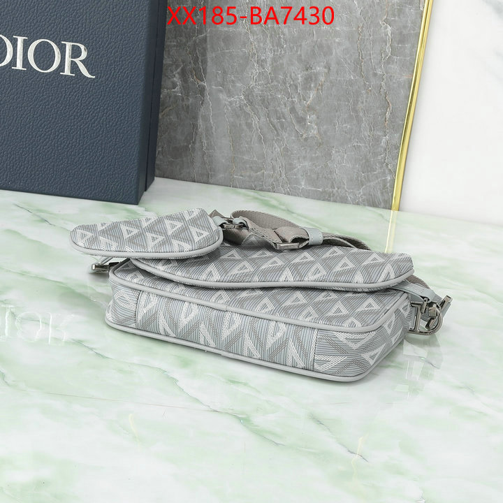 Dior Bags(TOP)-Saddle- aaaaa+ replica designer ID: BA7430 $: 185USD,