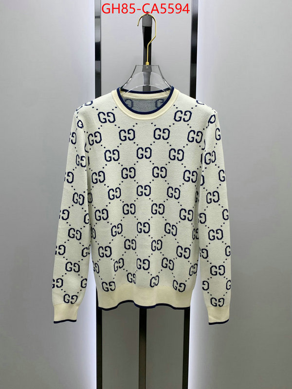 Clothing-Gucci 2024 perfect replica designer ID: CA5594 $: 85USD