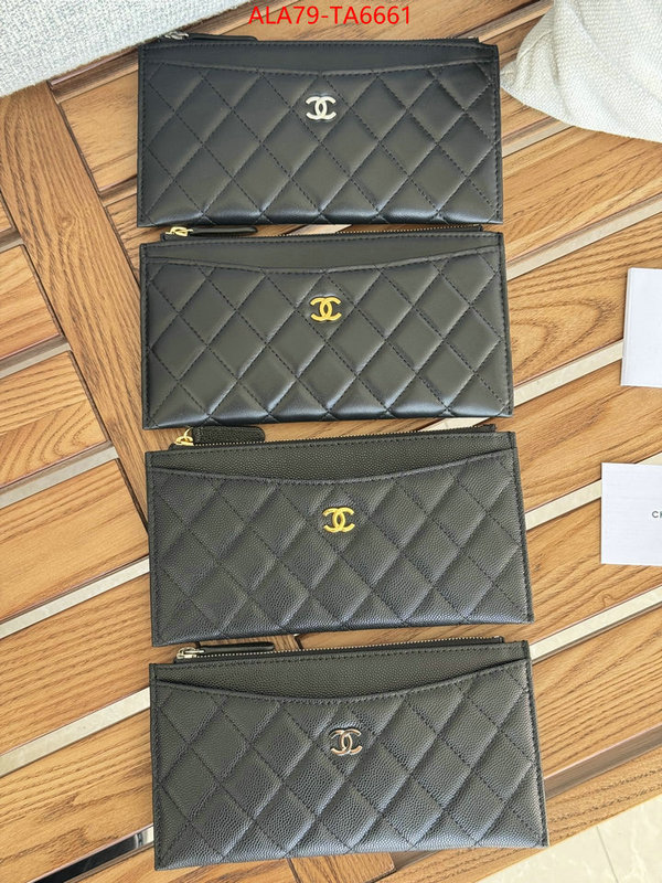 Chanel Bags(TOP)-Wallet- 1:1 replica ID: TA6661 $: 79USD,