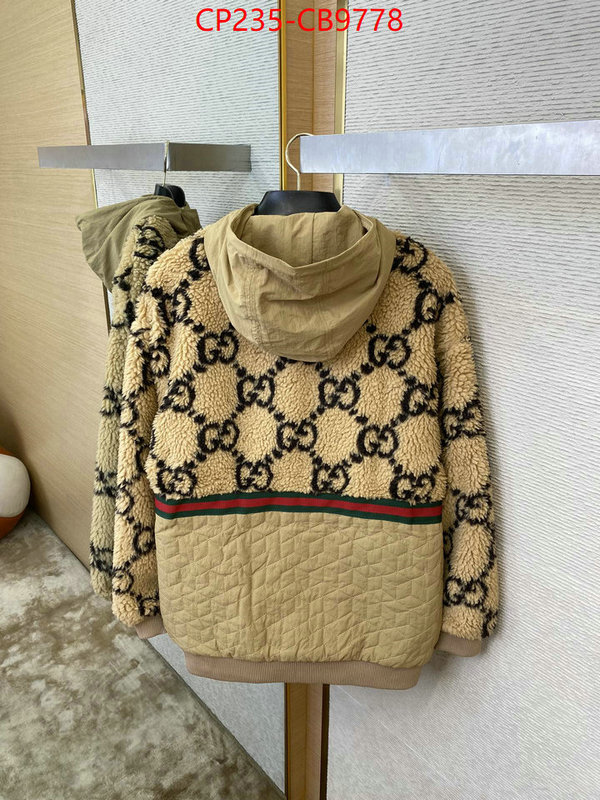 Clothing-Gucci top quality fake ID: CB9778