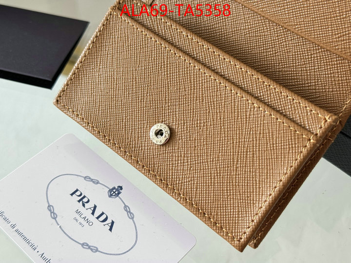 Prada Bags(TOP)-Wallet good quality replica ID: TA5358 $: 69USD,