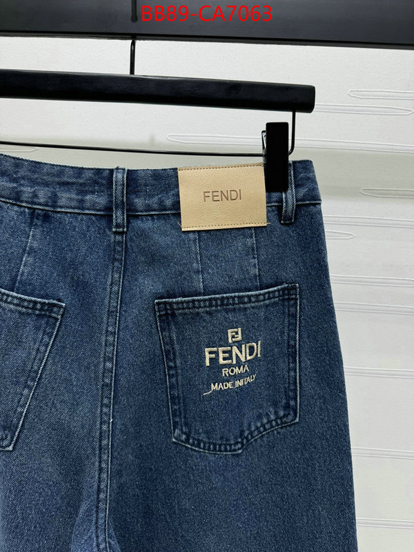 Clothing-Fendi cheap wholesale ID: CA7063 $: 89USD