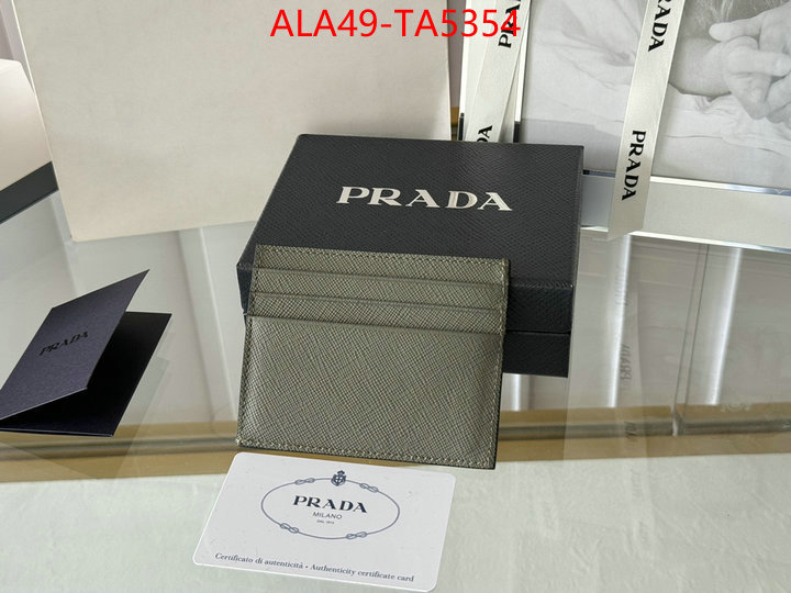 Prada Bags(TOP)-Wallet where to buy the best replica ID: TA5354 $: 49USD,