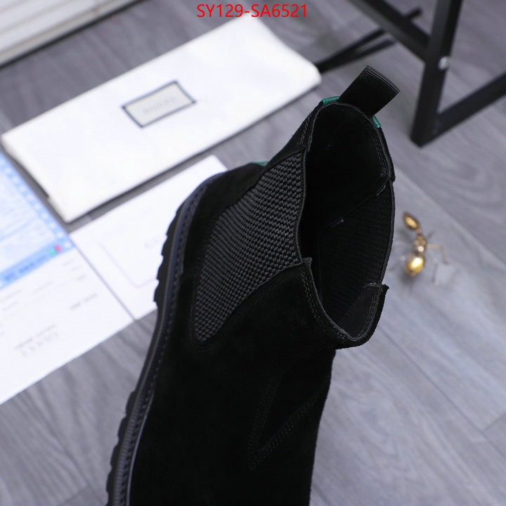 Men Shoes-Gucci 1:1 replica wholesale ID: SA6521 $: 129USD