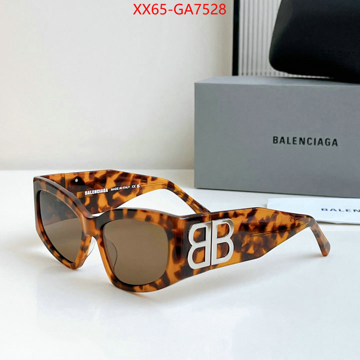 Glasses-Balenciaga where should i buy replica ID: GA7528 $: 65USD