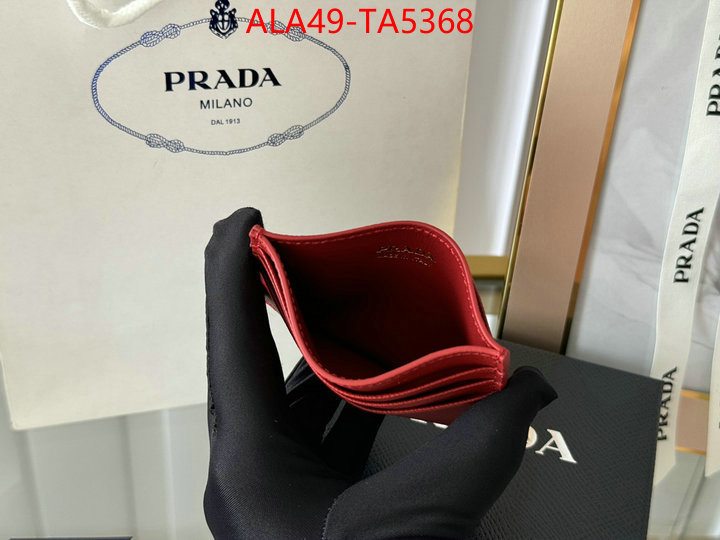 Prada Bags(TOP)-Wallet high quality replica ID: TA5368 $: 49USD,