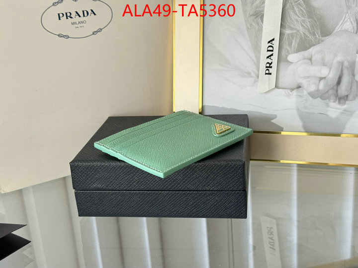 Prada Bags(TOP)-Wallet are you looking for ID: TA5360 $: 49USD,