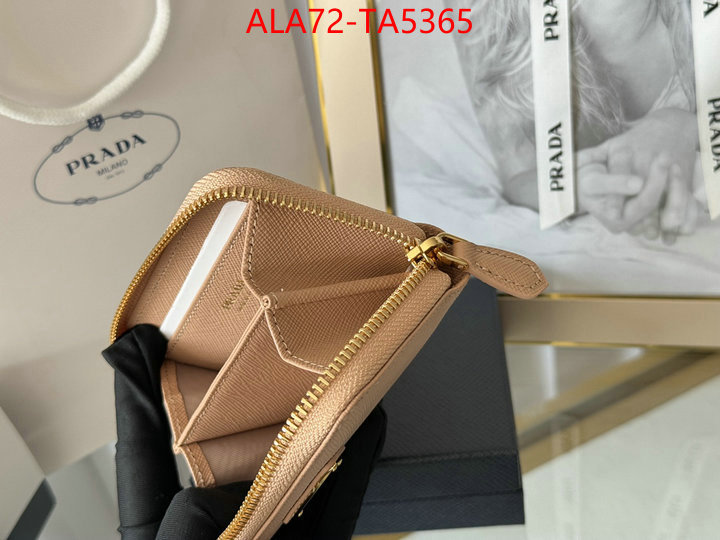 Prada Bags(TOP)-Wallet mirror copy luxury ID: TA5365 $: 72USD,