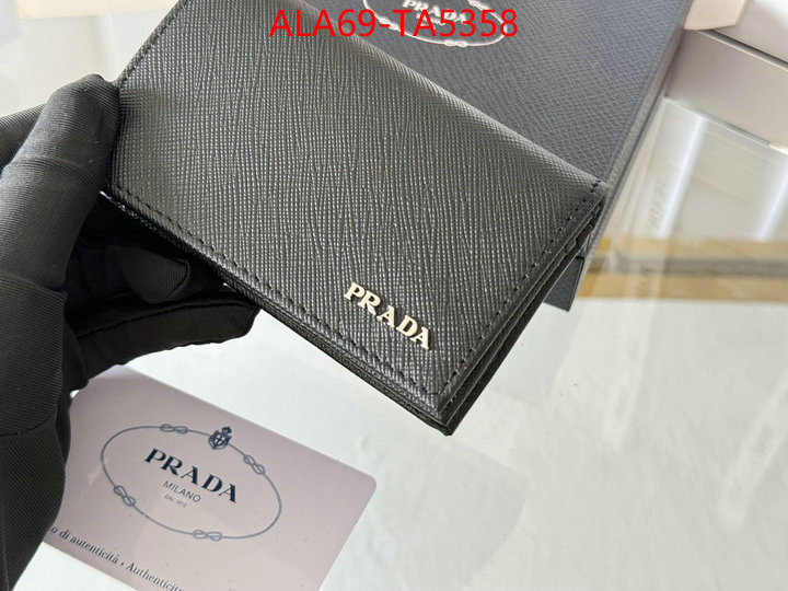 Prada Bags(TOP)-Wallet good quality replica ID: TA5358 $: 69USD,