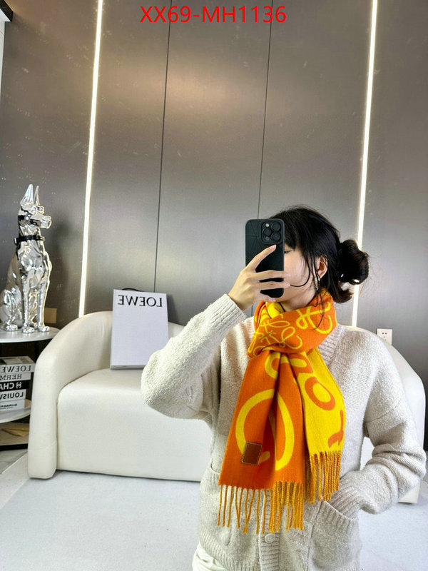 Scarf-Loewe brand designer replica ID: MH1136 $: 69USD