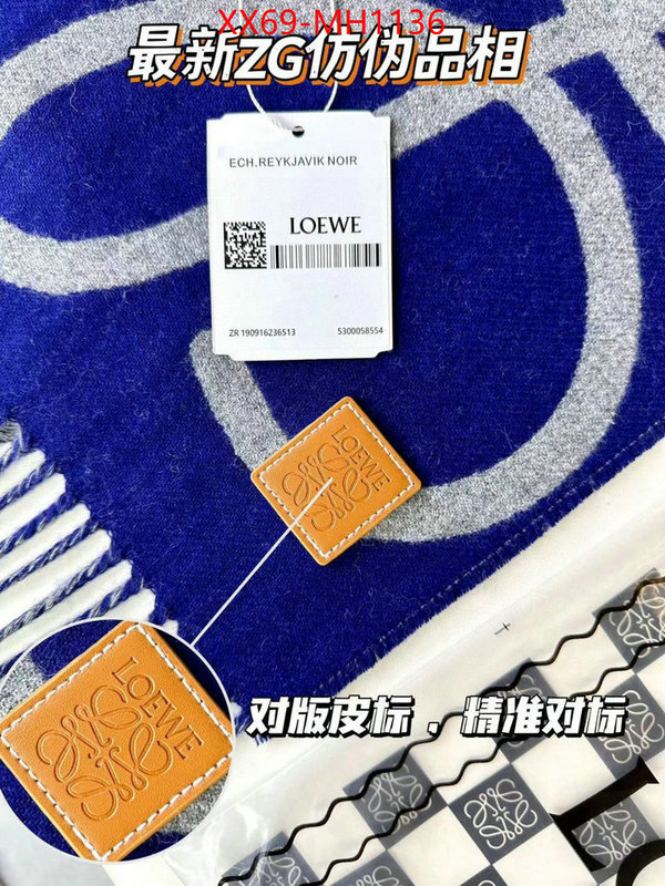 Scarf-Loewe brand designer replica ID: MH1136 $: 69USD