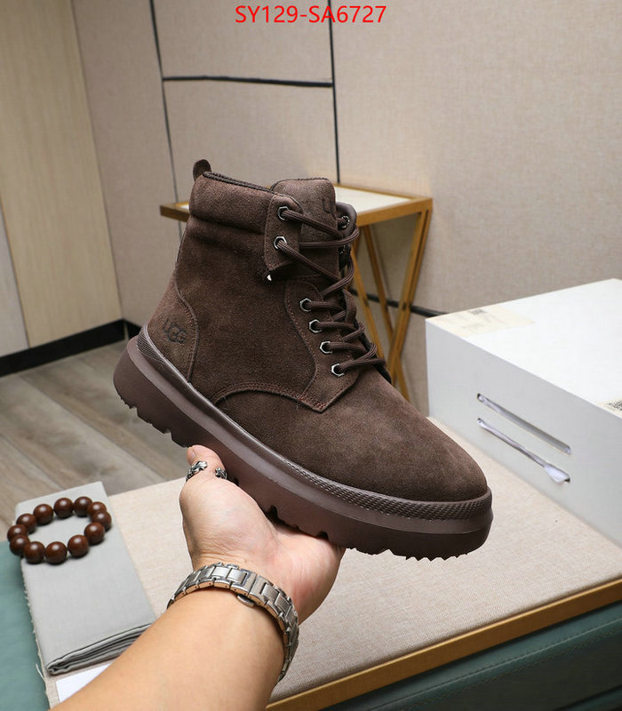 Men Shoes-UGG how to buy replica shop ID: SA6727 $: 129USD