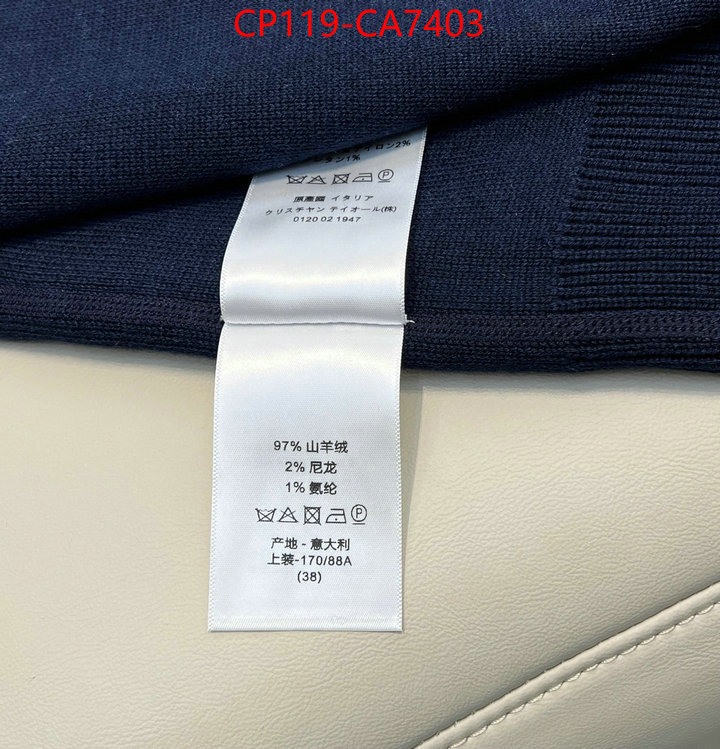 Clothing-Dior where to buy high quality ID: CA7403 $: 119USD