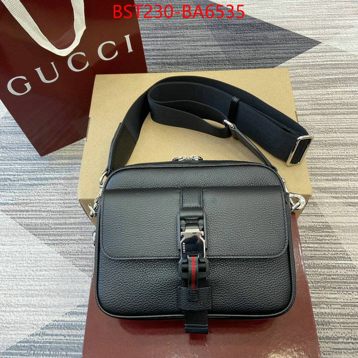 Gucci Bags(TOP)-Crossbody- best replica new style ID: BA6535 $: 230USD,