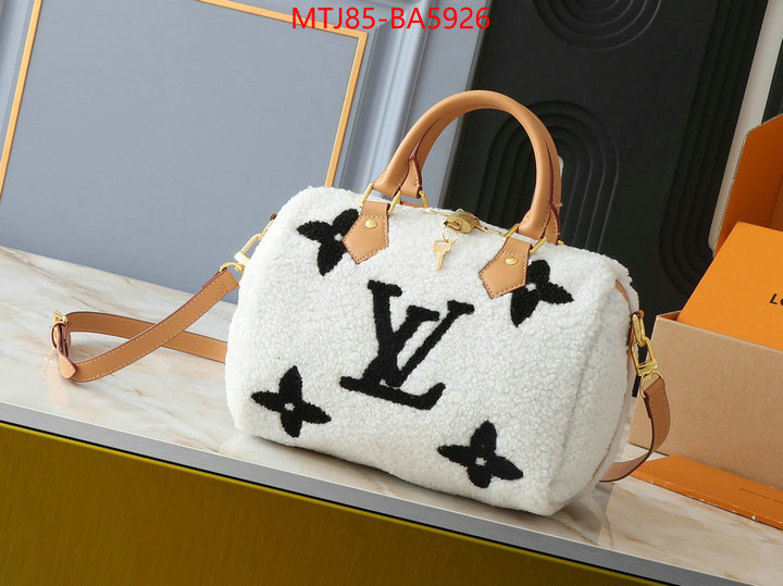 LV Bags(4A)-Speedy- buy best high-quality ID: BA5926 $: 85USD,