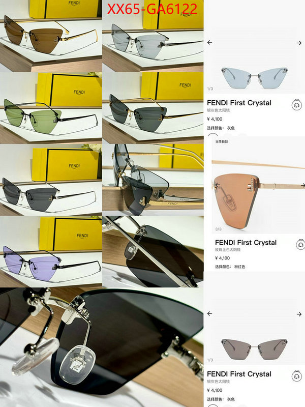 Glasses-Fendi what is a counter quality ID: GA6122 $: 65USD