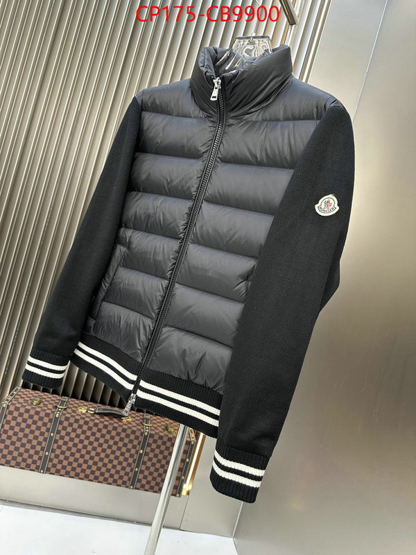 Down jacket Men-Moncler top fake designer ID: CB9900 $: 175USD