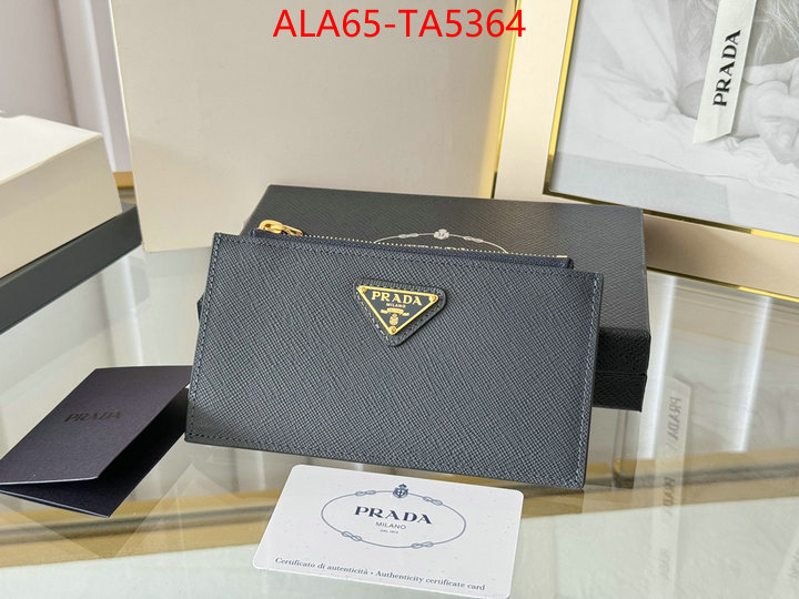 Prada Bags(TOP)-Wallet designer fake ID: TA5364 $: 65USD,