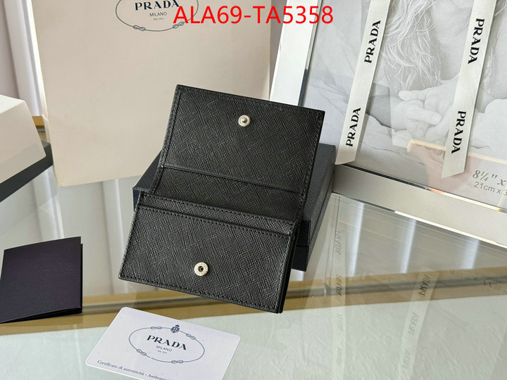 Prada Bags(TOP)-Wallet good quality replica ID: TA5358 $: 69USD,