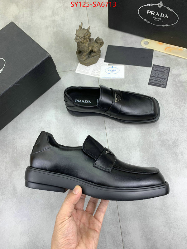 Men shoes-Prada what are the best replica ID: SA6713 $: 125USD