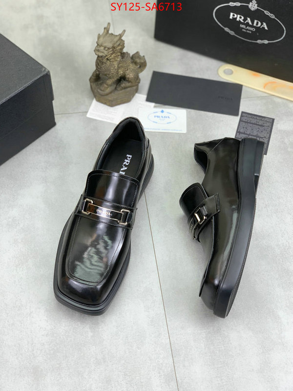 Men shoes-Prada what are the best replica ID: SA6713 $: 125USD