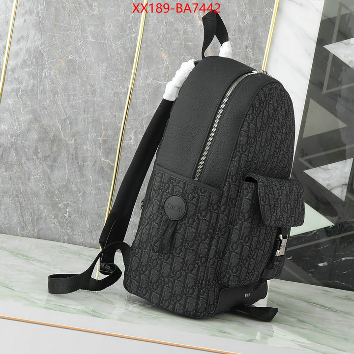 Dior Bags(TOP)-Backpack- copy aaaaa ID: BA7442 $: 189USD,